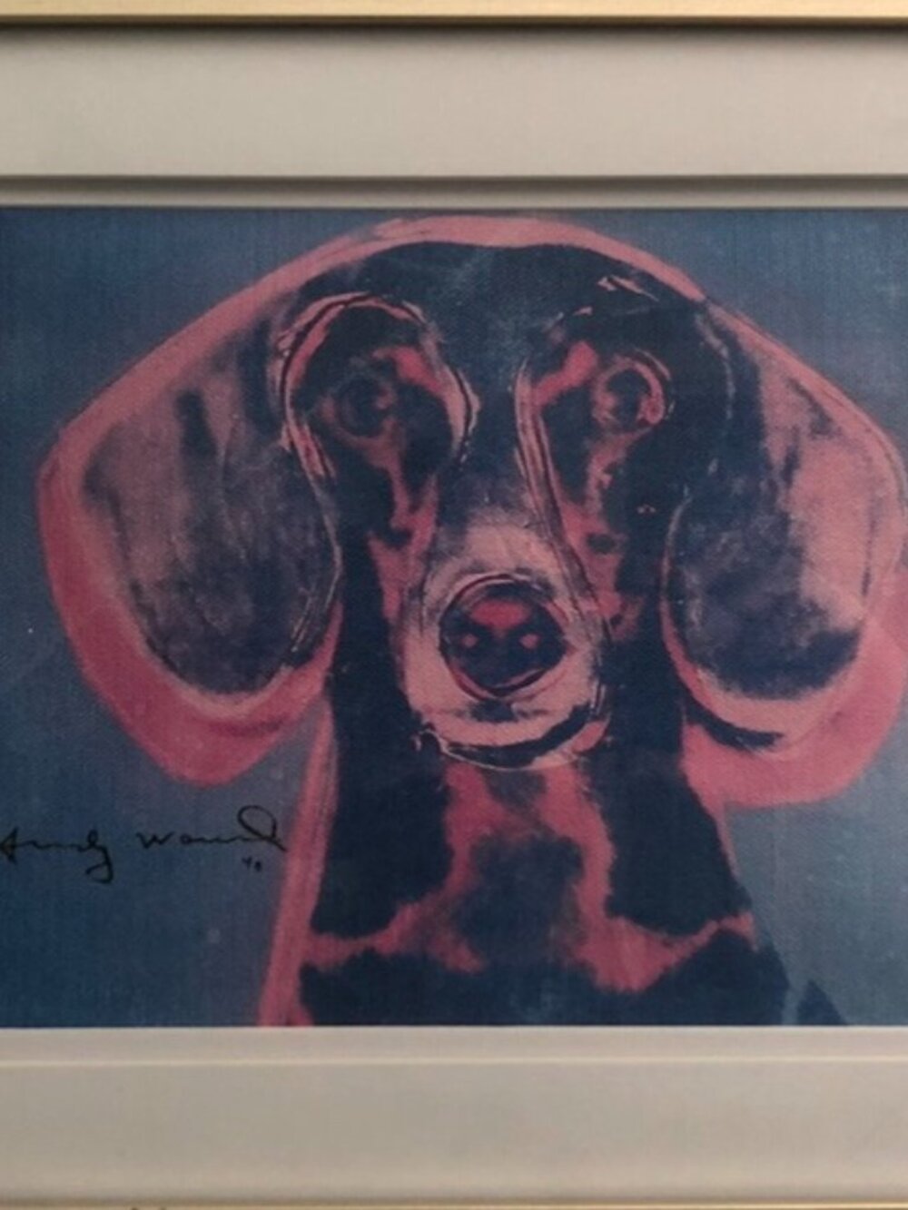 WARHOL - SIGNED + AUTH